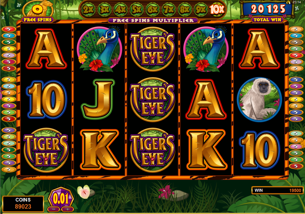 Tigers Eye slot fra Microgaming - spil nu gratis Tigers Eye slot fra Microgaming - spil nu gratis