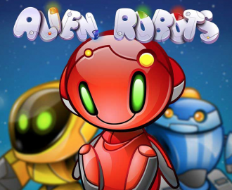 Spil på Alien Robots spilleautomaten