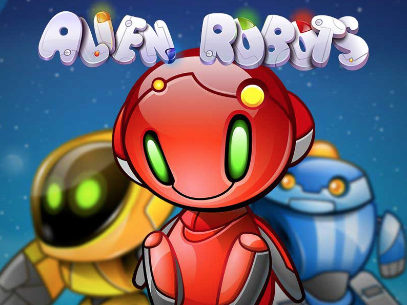 Spil på Alien Robots spilleautomaten