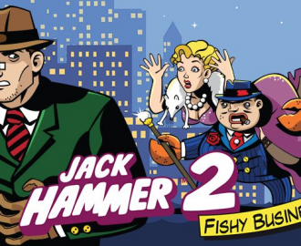 Logo for spilleautomaten Jack Hammer 2