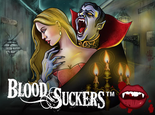 Spil med de blodtørstige vampyrer i Blood Suckers spilleautomaten