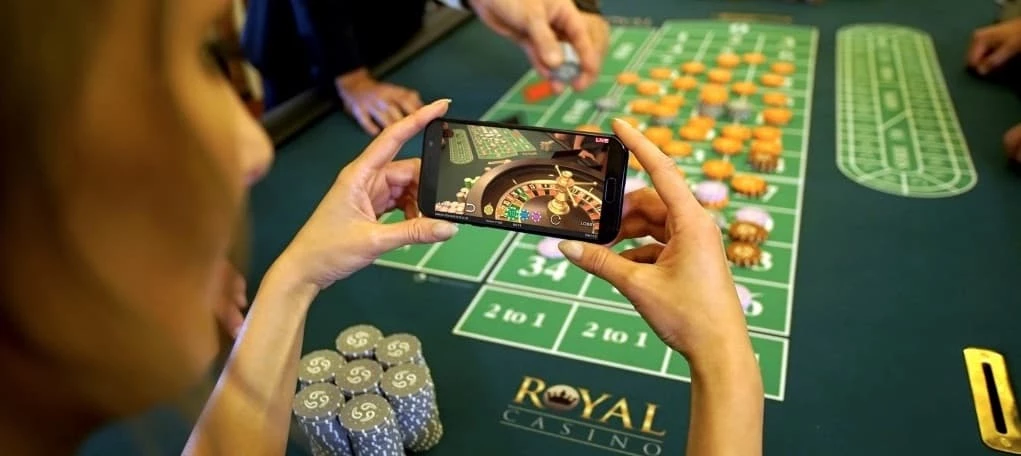 Royal Casino live roulette bord