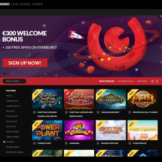 spil og vind hos Guts Casino