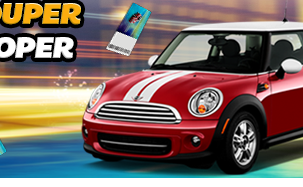 Vind en Super Duper Mini Cooper på SlotsMagic Casino