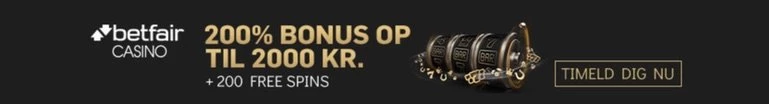 betfair casino sort banner med ny velkomstbonus