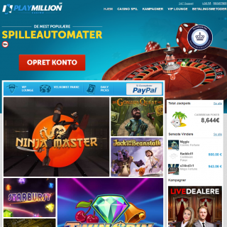 Playmillion forside