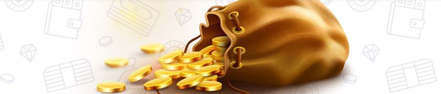 Penge pose med casino bonus penge