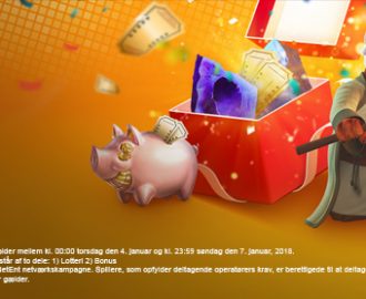 Vind din del af EUR 10.005 i nytårs Money Maker lodtrækning!