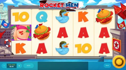 Rocket Men spilleautomat udseende og symboler