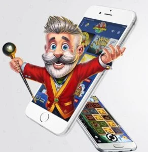 Lucky Louis Casino Banner Mobiltelefon Smartphone