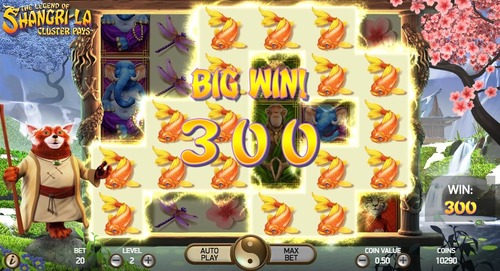 The Legend of Shangri-la Cluster Pays Gevinst Winning Lines