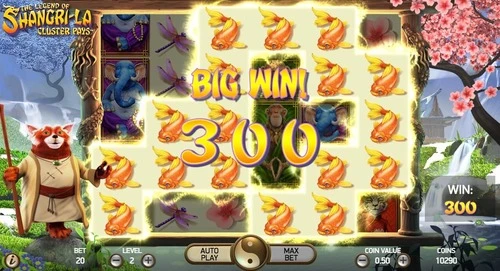 The Legend of Shangri-la Cluster Pays Gevinst Winning Lines