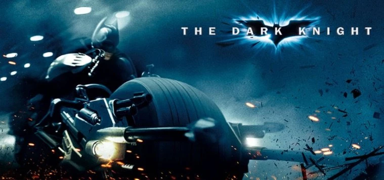 The Dark Knight film baseret spilleautomater banner