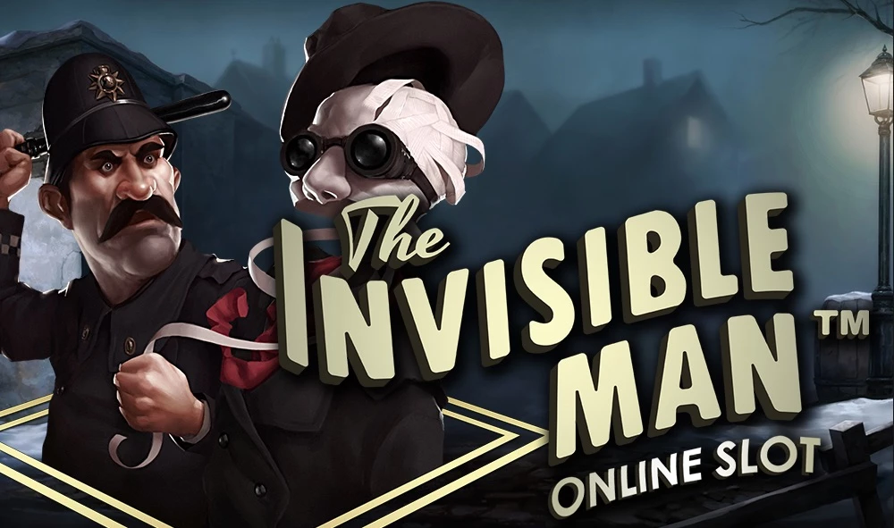 The Invisible Man film baseret spilleautomater banner