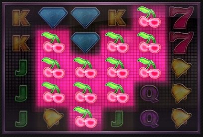 Twin Spin Deluxe spilleautomat cluster pays