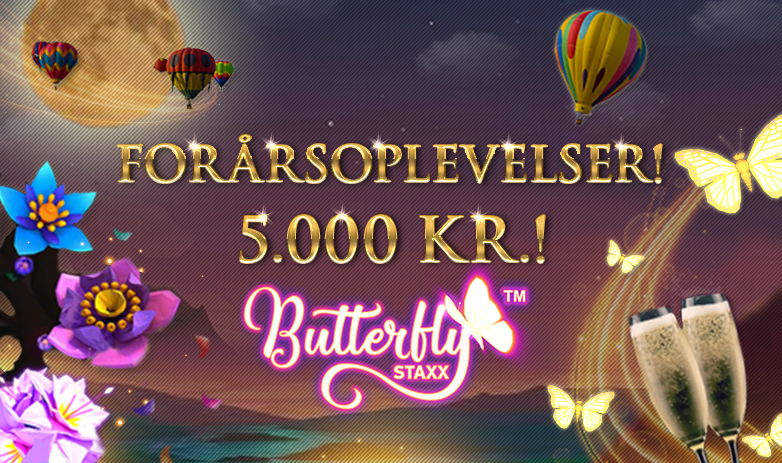 Vind forårsoplevelser for 5.000 kr. på Royal Casino