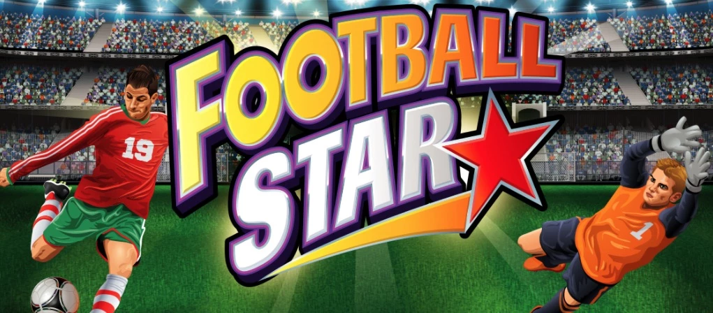 Spilleautomater med sportstema Football Star med fodbold som tema