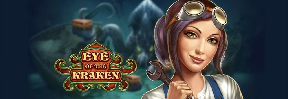 Eye of the Kraken banner med kvindelig karakter