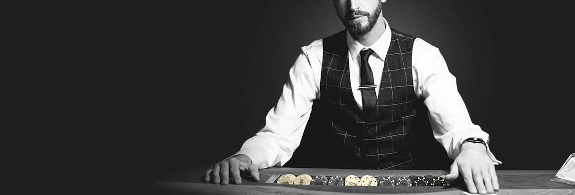 Betfair Live Casino mandlig dealer