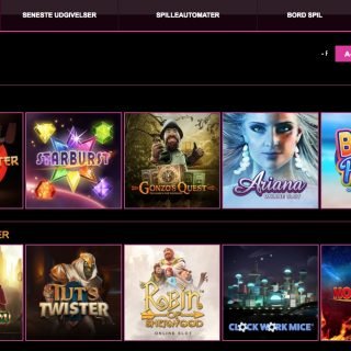 Lucky Niki Casino udvalg af spil