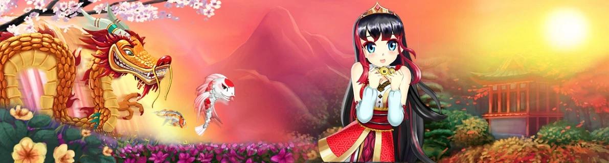 Koi Princess spilleautomat banner