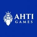 AHTI Games Casino blåt logo