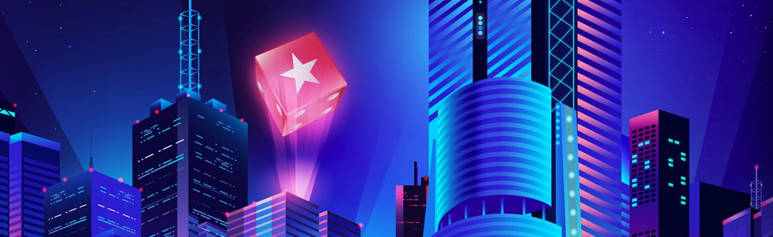 Pokerstars banner med logo