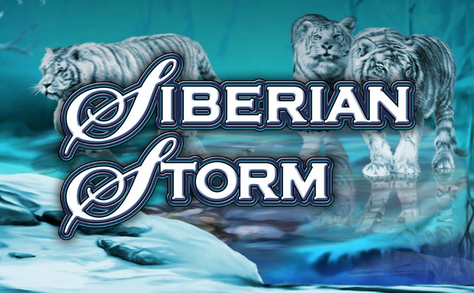 Siberian Storm blåt logo med tigre