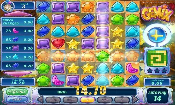 Gemix casinospil screenshot billede af gameplay