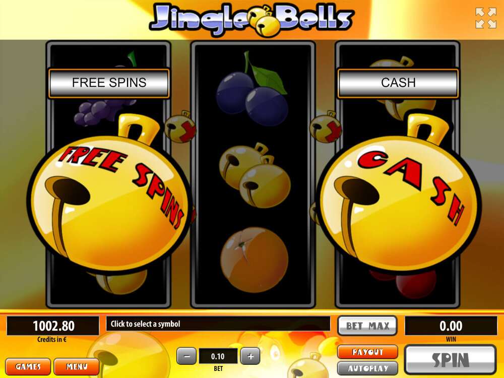 Jingle Bells Spilleplade Screenshot af gameplay Bonus Features Bonus Funktioner