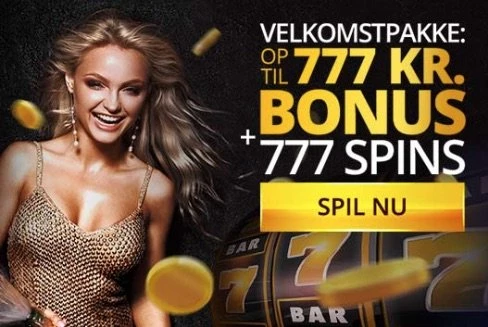 Dansk777 velkomstbonus banner