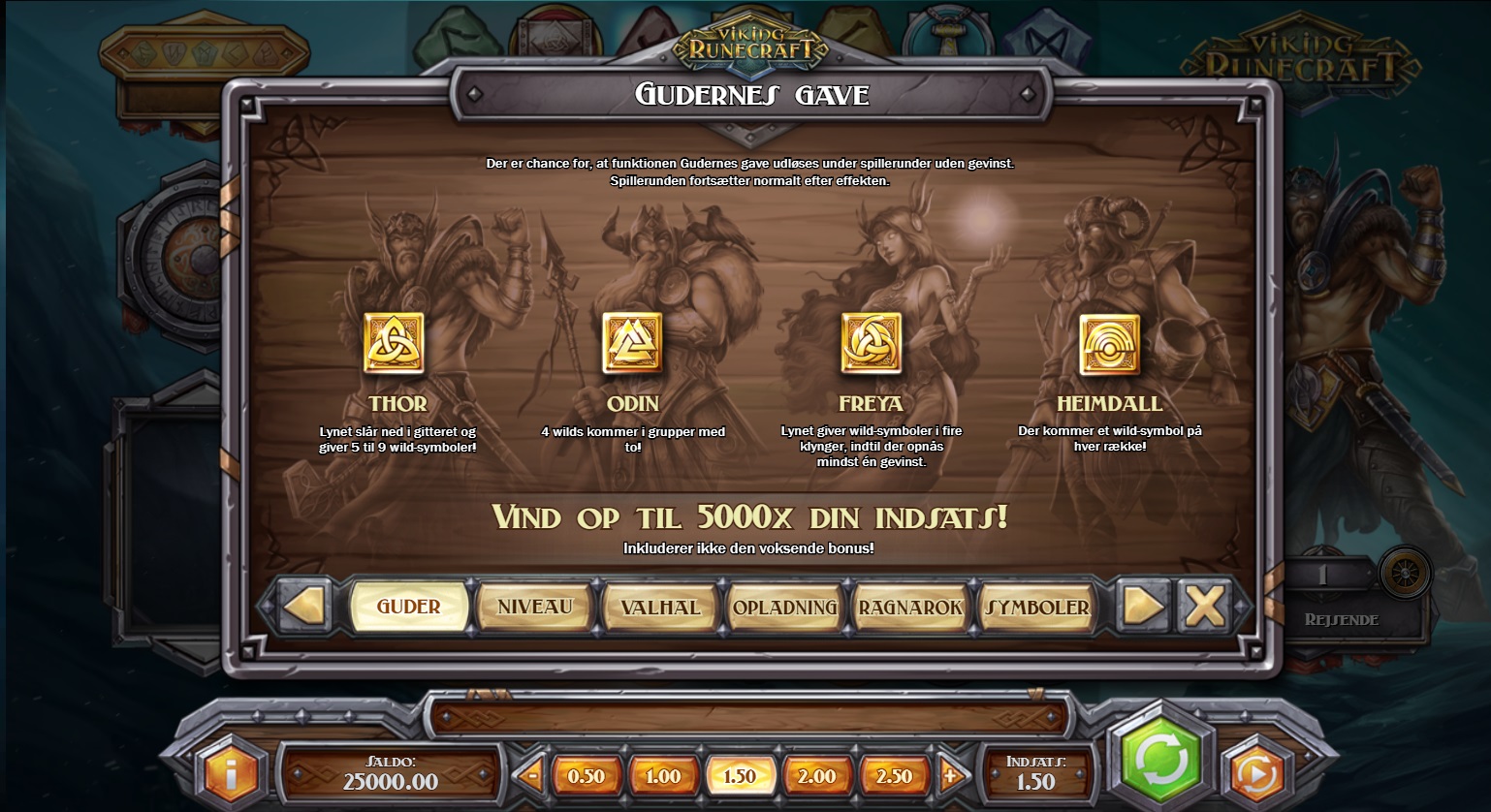 Viking Runecraft Gudernes Gave Feature