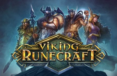 Viking Runecraft Logo med Vikinger