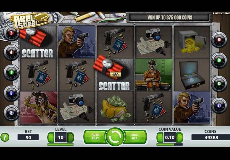 Reel Streal Scatter Symboler casinospil