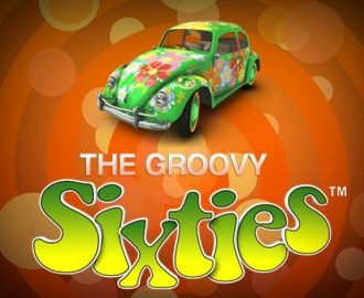 Groovy Sixties Logo Bil og Bogstaver
