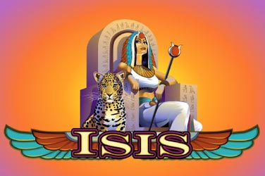 Isis Banner Gudinde på Trone