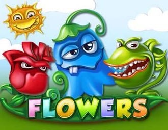 Flowers Logo Blomster og Sol