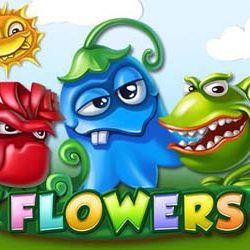 Flowers Logo Blomster og Sol