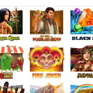 LuckyMe Slots udvalg af spilleautomater