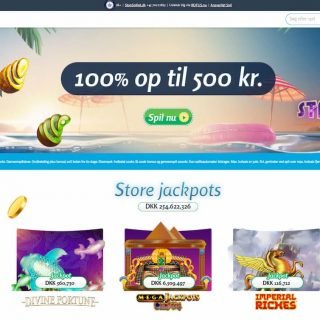 LuckyMe Slots Forside med Velkomstbonus