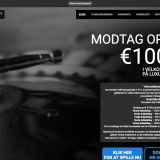 Luxury Casino forside