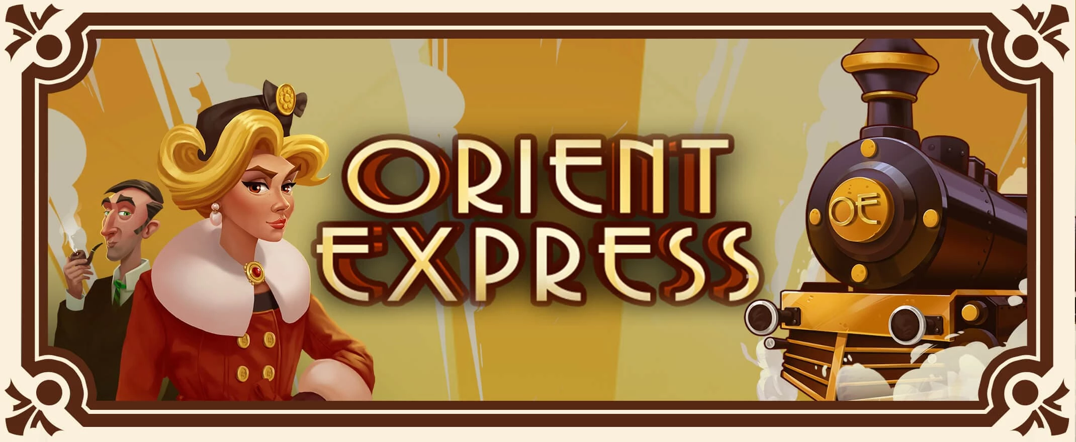 Orient Express spilleautomat banner