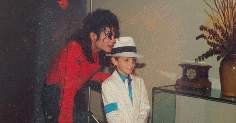 Michael Jackson og Cover til Leaving Neverland