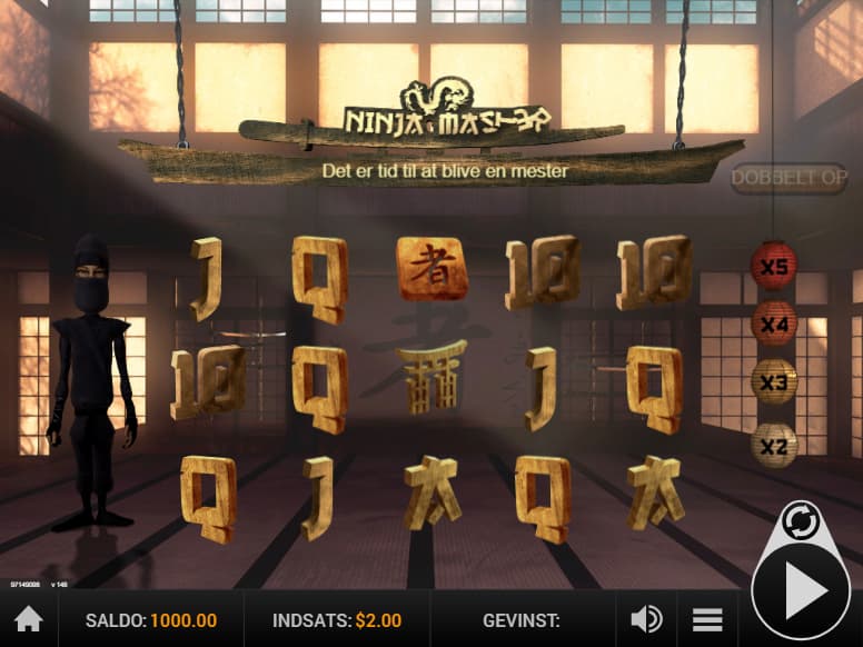 Ninja Master Spilleplade