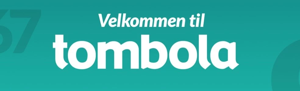 Tombola velkomst banner