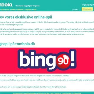 Tombola bingoside