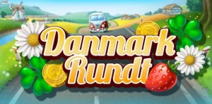 Pip.dk Danmark Rundt casino spilleautomat blomster og dansk landidyl på landevej og jordbær