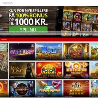Magic Red Forside og Bonus
