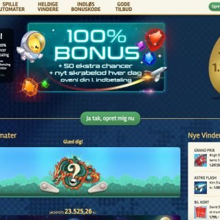Pip.dk Casino forside