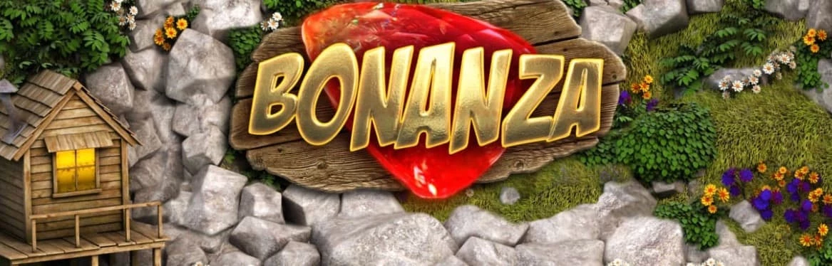 Bonanza spilleautomat logo banner